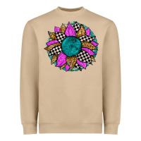 Mushroom race sunflower Heavyweight Sweatshirt - Zillion Design Studio