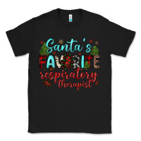 Black santa s favorite respiratory therapist Classic Tee - JahusDesignShop