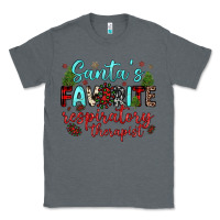 Charcoal Heather santa s favorite respiratory therapist Classic Tee - JahusDesignShop