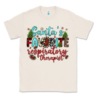 Natural santa s favorite respiratory therapist Classic Tee - JahusDesignShop