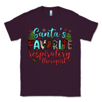 Plum santa s favorite respiratory therapist Classic Tee - JahusDesignShop