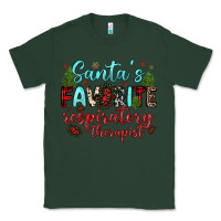 Sports Green santa s favorite respiratory therapist Classic Tee - JahusDesignShop