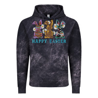 Cloud Black easter western bunnys happy easter Vintage Hoodie - RanaPortraitStore