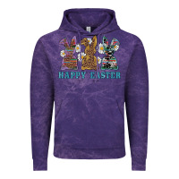Cloud Purple easter western bunnys happy easter Vintage Hoodie - RanaPortraitStore