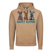 Vintage Coffee easter western bunnys happy easter Vintage Hoodie - RanaPortraitStore