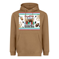 Toasted Coconut i'm just here for the snacks Heavyweight Hoodie - MaliasSmallBusiness