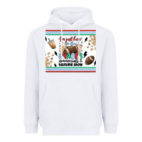 White i'm just here for the snacks Heavyweight Hoodie - MaliasSmallBusiness