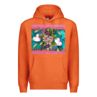 Carrot v.d flowers and hearts Premium Hoodie - AdoDesignShop