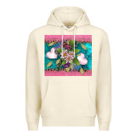 Sandshell v.d flowers and hearts Premium Hoodie - AdoDesignShop