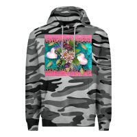 Slate Camo v.d flowers and hearts Premium Hoodie - AdoDesignShop