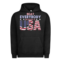 Pigment Black Usa Beat Everybody Urban Hoodie - Bettercallsaul