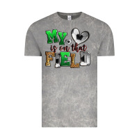 My Heart Is On That Field Soccer Vintage Tee | Teevron
