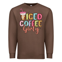 Chestnut iced coffee girly Premium Sweatshirt - MaliasSmallBusiness