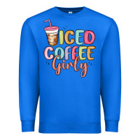 True Royal iced coffee girly Premium Sweatshirt - MaliasSmallBusiness