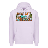 Lilac Not My First Rodeo Western Premium Hoodie - BundleAndBundleShop