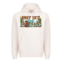 Pale Pink Not My First Rodeo Western Premium Hoodie - BundleAndBundleShop
