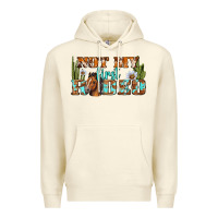 Sandshell Not My First Rodeo Western Premium Hoodie - BundleAndBundleShop