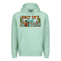 Seafoam Not My First Rodeo Western Premium Hoodie - BundleAndBundleShop