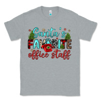 Heather Grey santa s favorite office staff Classic Tee - JahusDesignShop