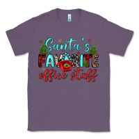 Lavender santa s favorite office staff Classic Tee - JahusDesignShop