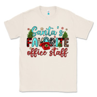 Natural santa s favorite office staff Classic Tee - JahusDesignShop