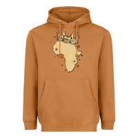Meerkat africa with crown Heavyweight Hoodie - MaliasSmallBusiness