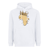 White africa with crown Heavyweight Hoodie - MaliasSmallBusiness