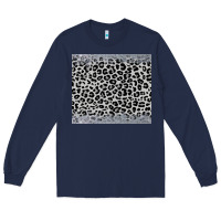 Navy grey leopard Long Sleeve Tee - JahusDesignShop