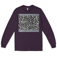 Plum grey leopard Long Sleeve Tee - JahusDesignShop