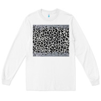 White grey leopard Long Sleeve Tee - JahusDesignShop