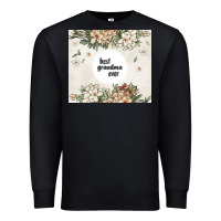 Black best garandma ever Premium Sweatshirt - MaliasSmallBusiness