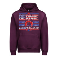 Mauve Wine Bernie Against The Machine Urban Hoodie - Bettercallsaul