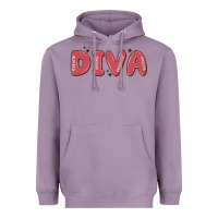 Lavender diva Heavyweight Hoodie - MaliasSmallBusiness