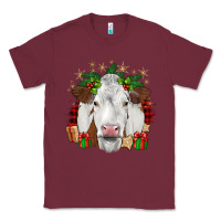 Burgundy christmas simmental Classic Tee - JahusDesignShop