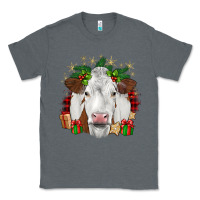 Charcoal Heather christmas simmental Classic Tee - JahusDesignShop
