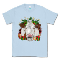 Dusty Blue christmas simmental Classic Tee - JahusDesignShop