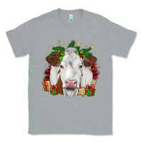 Heather Grey christmas simmental Classic Tee - JahusDesignShop