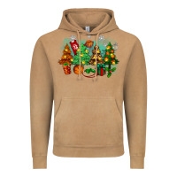 Vintage Camel christmas trees with basketball Vintage Hoodie - Zillion Design Studio