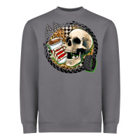Storm race skull Heavyweight Sweatshirt - Zillion Design Studio