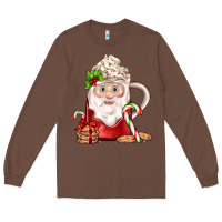 Chestnut santa coffee Long Sleeve Tee - JahusDesignShop