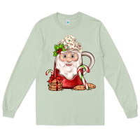 Matcha santa coffee Long Sleeve Tee - JahusDesignShop