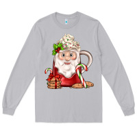 Moon Dust santa coffee Long Sleeve Tee - JahusDesignShop