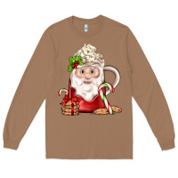 Toasted Coconut santa coffee Long Sleeve Tee - JahusDesignShop