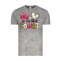 Cloud Rock my heart is on that court volleyball Vintage Tee - Zillion Design Studio