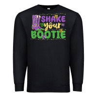 Black shake your bootie Premium Sweatshirt - MaliasSmallBusiness