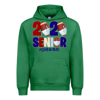 Emerald Quarantined Senior 2020 American Football Urban Hoodie - Bettercallsaul