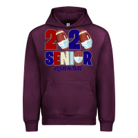 Quarantined Senior 2020 American Football Urban Hoodie | Teevron