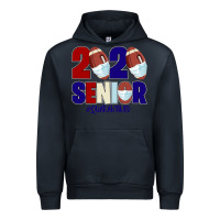 Navy Quarantined Senior 2020 American Football Urban Hoodie - Bettercallsaul