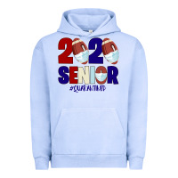 Pigment Grape Ice Quarantined Senior 2020 American Football Urban Hoodie - Bettercallsaul