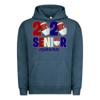Pigment Midnight Navy Quarantined Senior 2020 American Football Urban Hoodie - Bettercallsaul